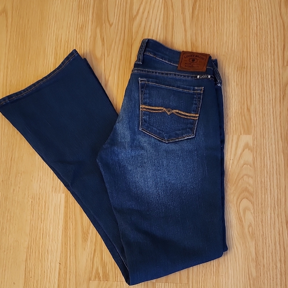 Lucky Brand Women's Boot Cut Jeans - Dark Blue